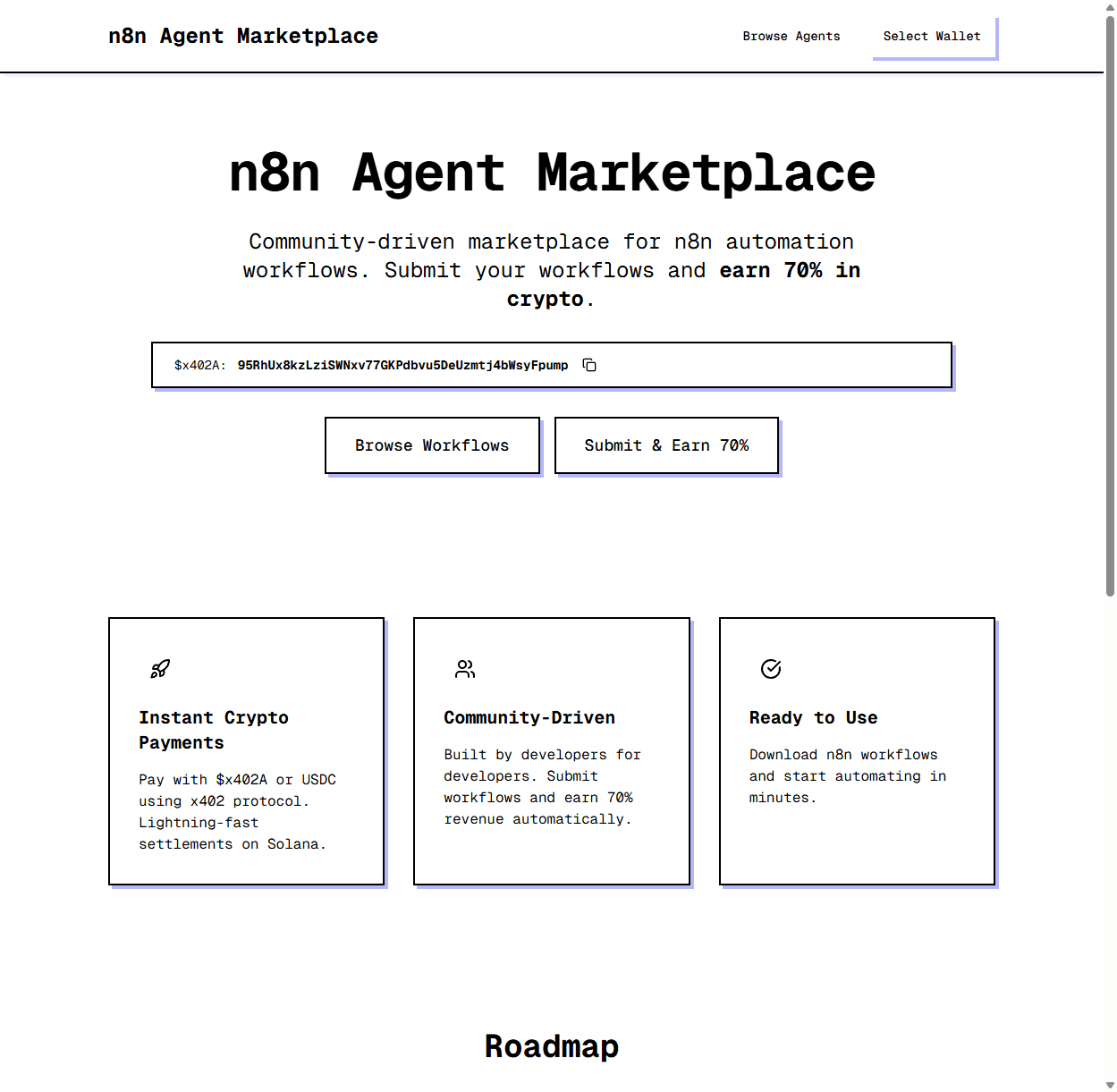 x402 Agent Store project screenshot